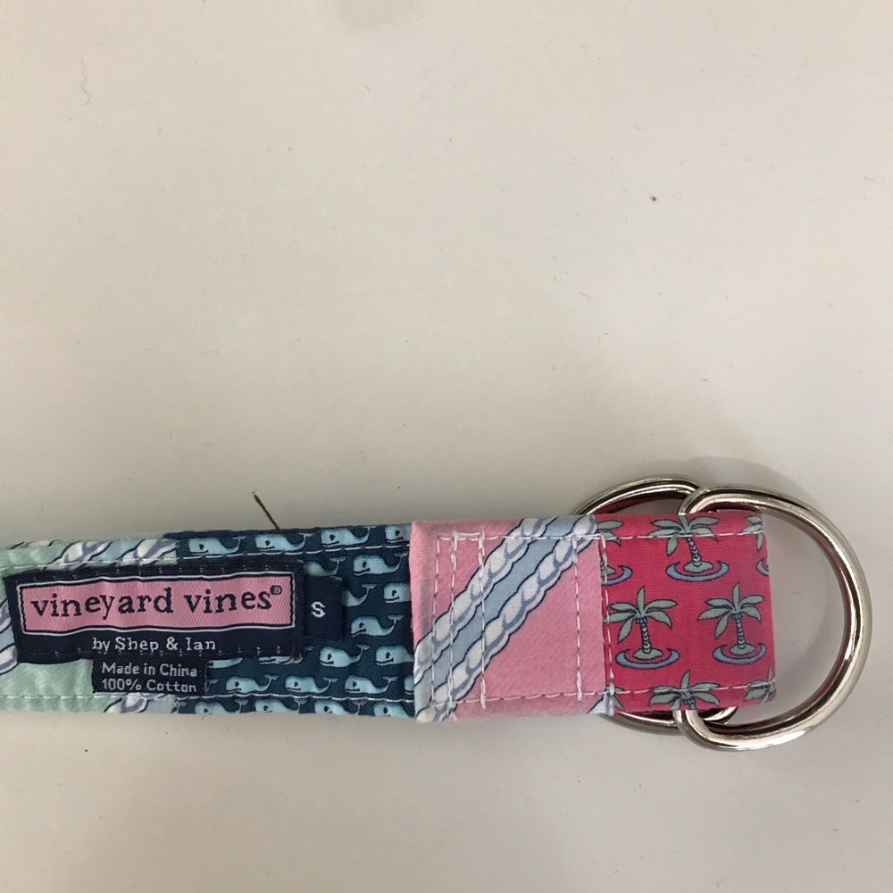 Vineyard Vines Patchwork Belt